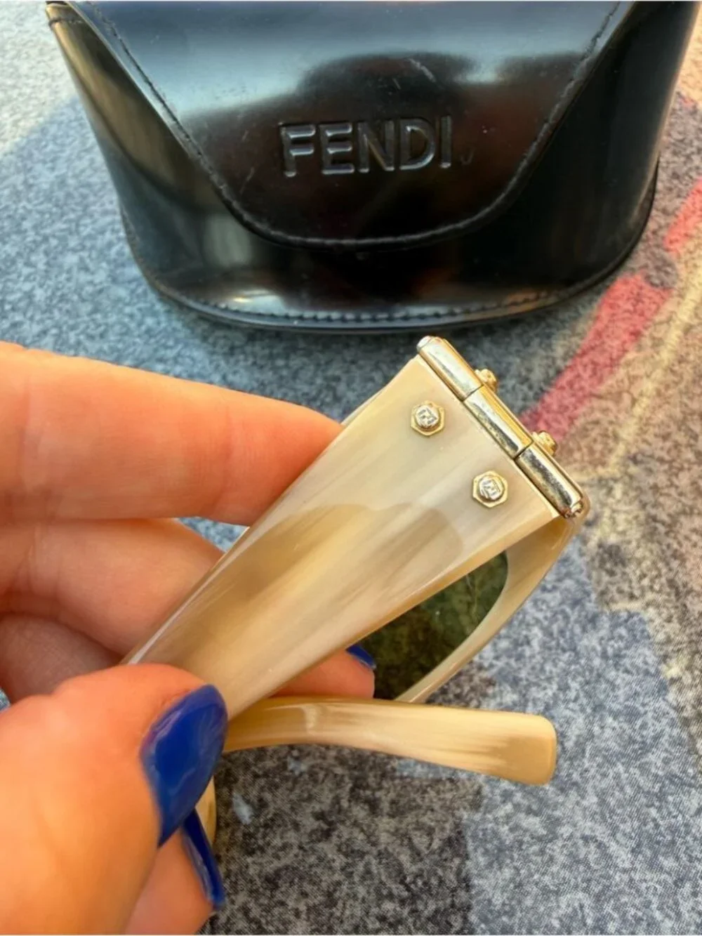Fendi Y2K FS 1001M 264 125 Rectangular Shield Sunglasses